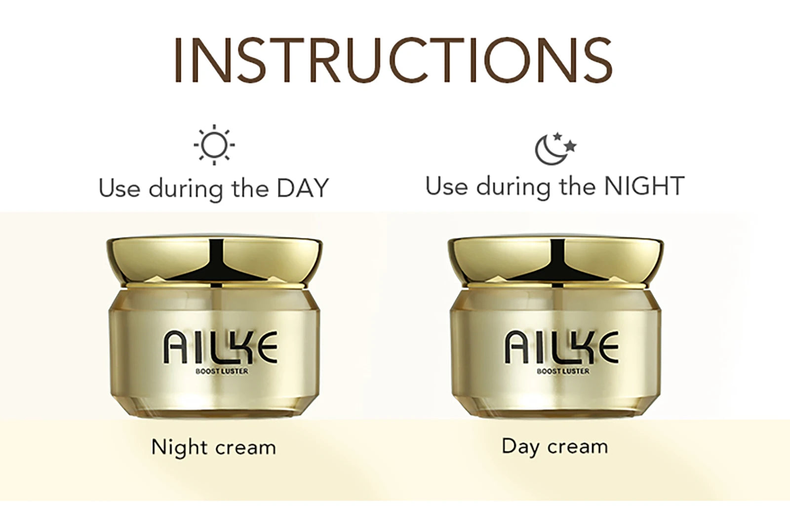 AILKE Whitening Moisturizing Facial Cream, Naturally Brighten Skin Tone, Remove Dark Spots, Clean Skin With Nicotinamide Spf35+ - Clikcy