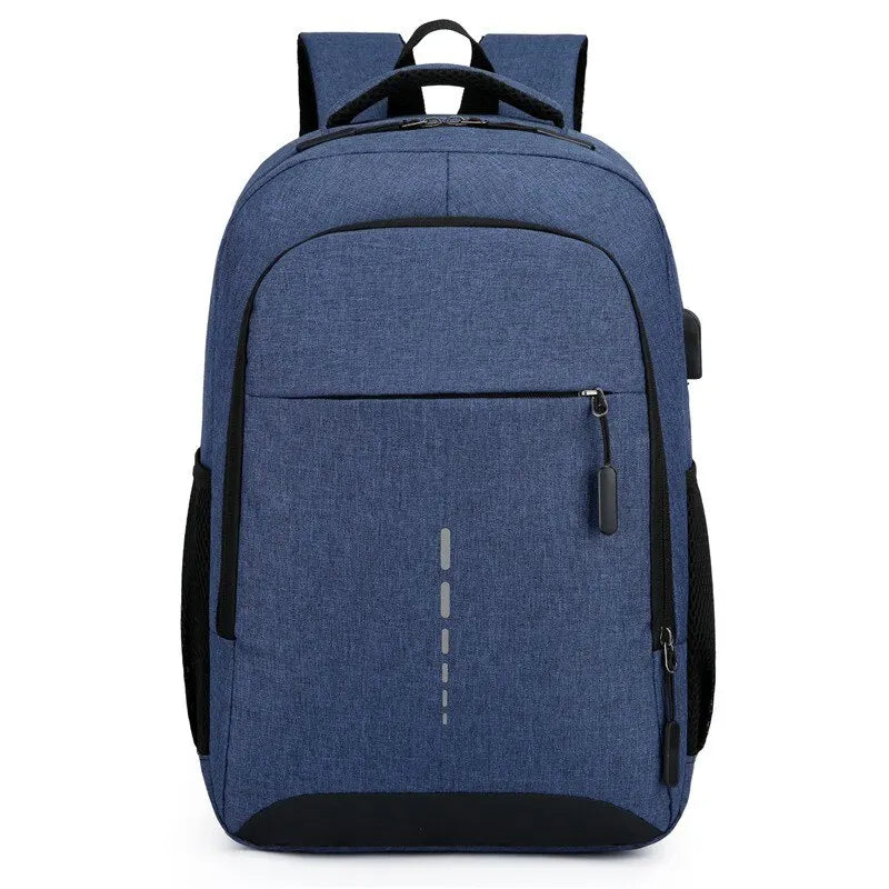 Mens BackPack LargeCapacity Simple Fashion Travel Female Student ComputerBag - Clikcy