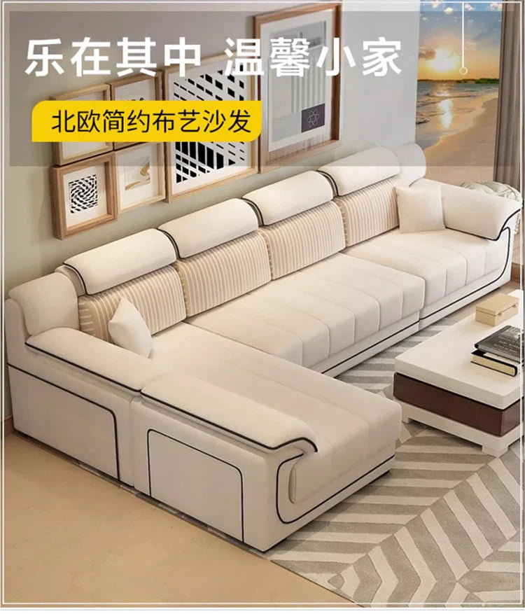 Wood Beige European Sofas Filler Armrest Design Nordic Recliner Lazy Sofas Salon Luxury Modern Divano 2 Posti Unique Furniture - Clikcy