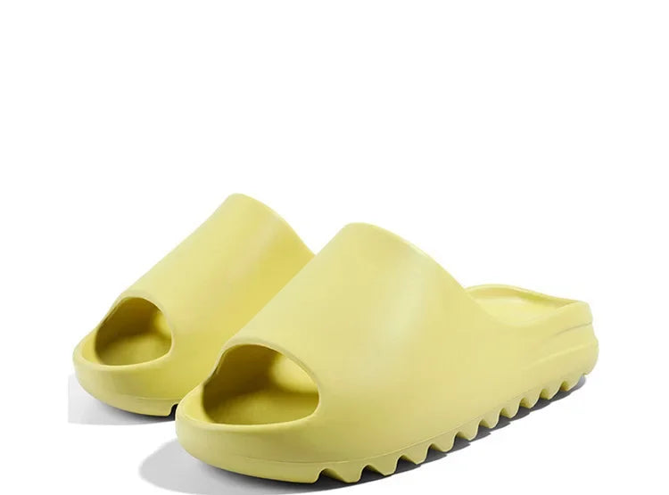 Unisex House Shoes Non-Slip thick Soft Platform Slide Sandals for Women Men Indoor Outdoor Shower Bathroom Slipper for Adult - Clikcy