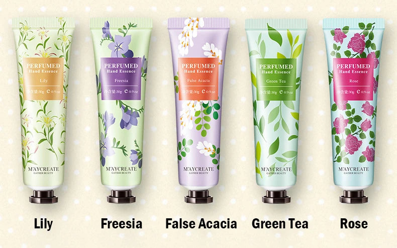 10pcs Fruity Flowery Hand Cream Moisturizing Nourishing Anti Chap Repairing Hands Care Beauty Skincare Hand Creams Sets - Clikcy