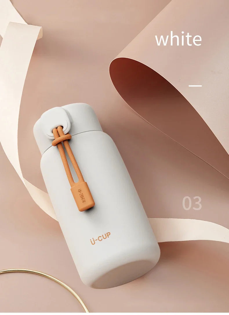 304 stainless steel insulated water bottle, belly coffee cup, portable insulated water bottle, cup, travel cup - Clikcy