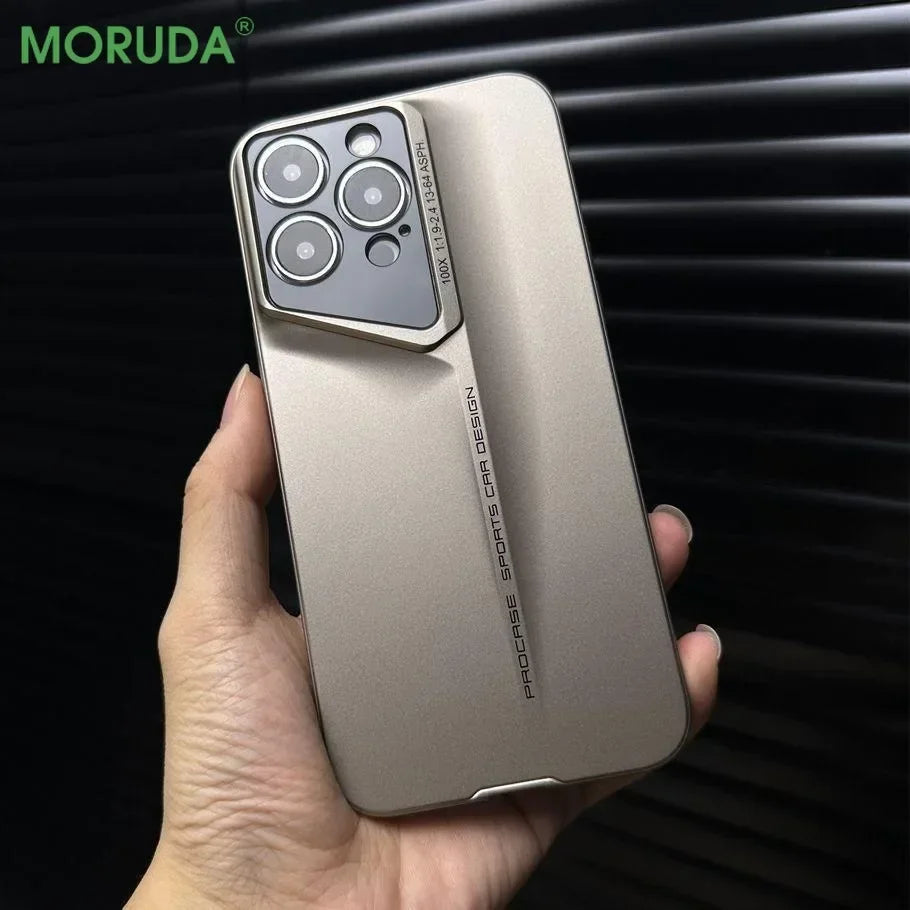 16 ProMax Plus Ultra Thin Matte PC Phone Case for iPhone 15 ProMax 14 15 16 Pro Max 15pro Full Lens Protective Hard Bumper Cover - Clikcy