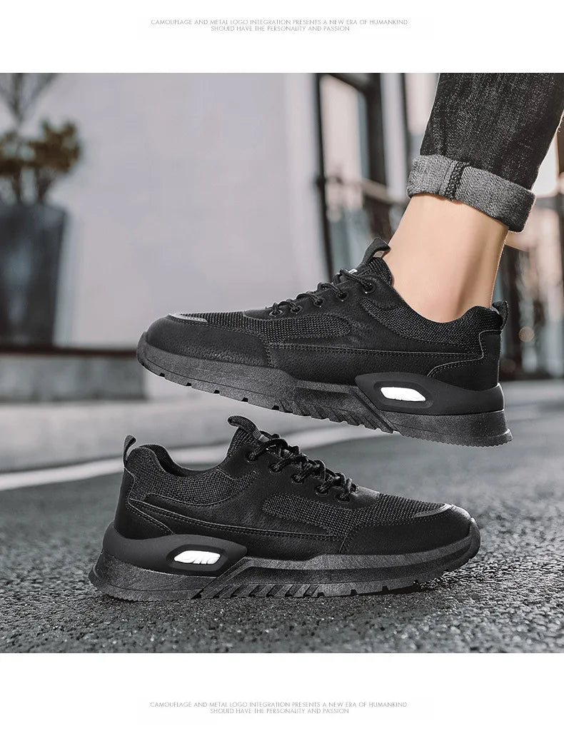 2024summer Fashion Men Sneakers Spring All-match Casual Shoes Outdoor Running Increase Platform Shoes Sapatos Formais Masculinos - Clikcy