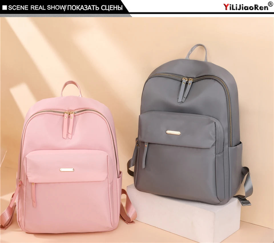 Large Capacity Backpack Woman Waterproof Nylon Back Pack for Women Fashion Ladies Multifunctional Bagpack Outdoor Travel Bag - Clikcy