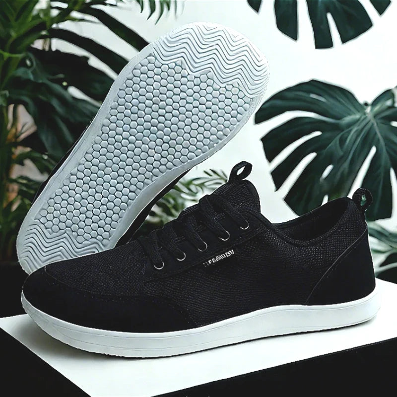 Outdoor Hiking Men's Shoes Fashionable Mesh Breathable Lightweight Sports Shoes Daily Casual Versatile Light Men's Walking Shoes - Clikcy