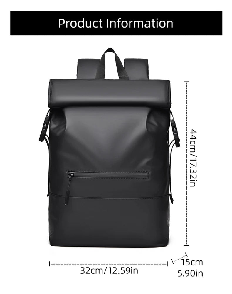 Travel Backpack Outdoor Camping Hikking Climbing Duffel Bag Sport Fitness Rucksack Casual Folding Rolling Mouth Double Knapsack - Clikcy