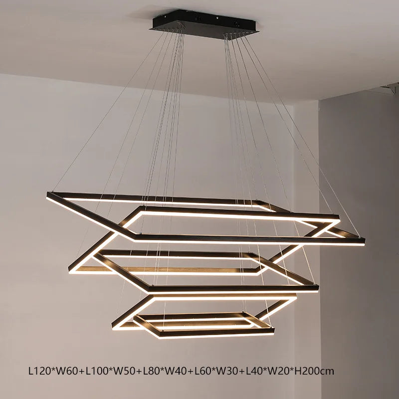 Living room pendant lamp 2024 new simple modern atmosphere hall main lamp Nordic creative designer restaurant lamp