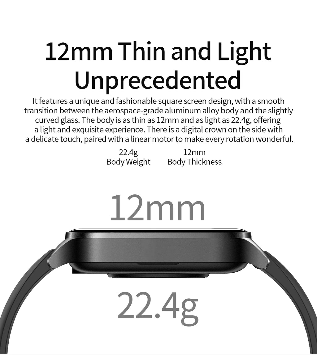 LIGE Fashion Smart Watch Women 1.85” HD Screen Custom Watch Face Women’s Health Monitor Watch Bluetooth Call Sports Smartwatches - Clikcy