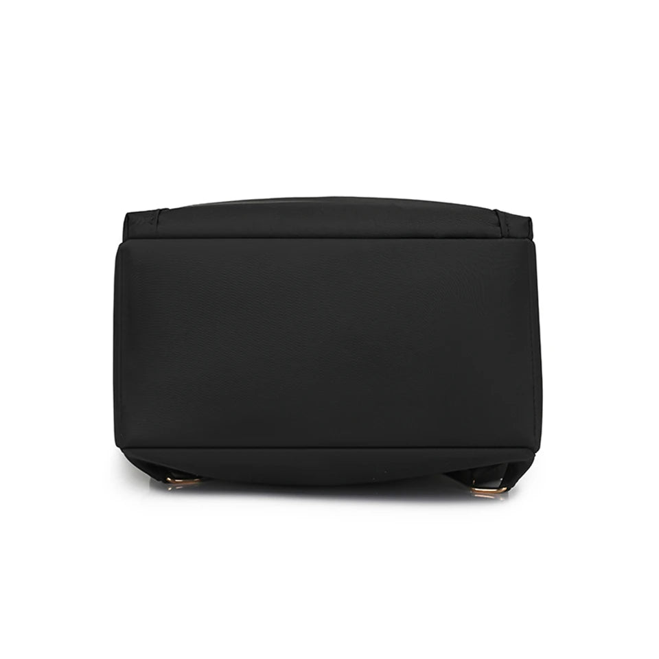 Simple Modern Backpack Women Waterproof Nylon Daypack Large Capacity School Bag Student Lightweight Back Pack Ladies Travel Bags - Clikcy