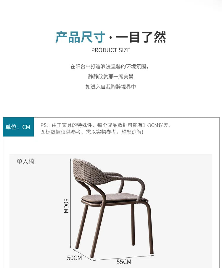 Outdoor Camping Garden Furniture Sets Lounge Rattan Dining Tables Chair Backyard Armchairs Sectional Salon De Jardin Furniture - Clikcy