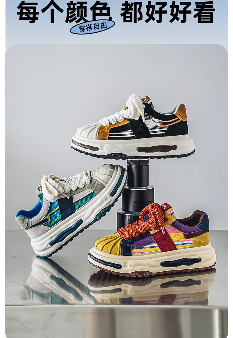 Shoes men Sneakers Male casual Mens Shoes tenis Luxury shoes Trainer Race Breathable Shoes fashion loafers running Shoes for men - Clikcy