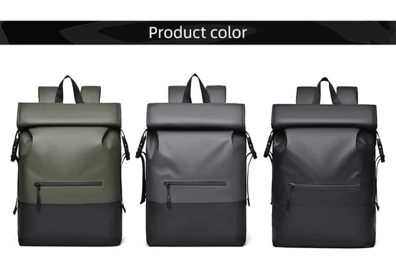 Travel Backpack Outdoor Camping Hikking Climbing Duffel Bag Sport Fitness Rucksack Casual Folding Rolling Mouth Double Knapsack - Clikcy
