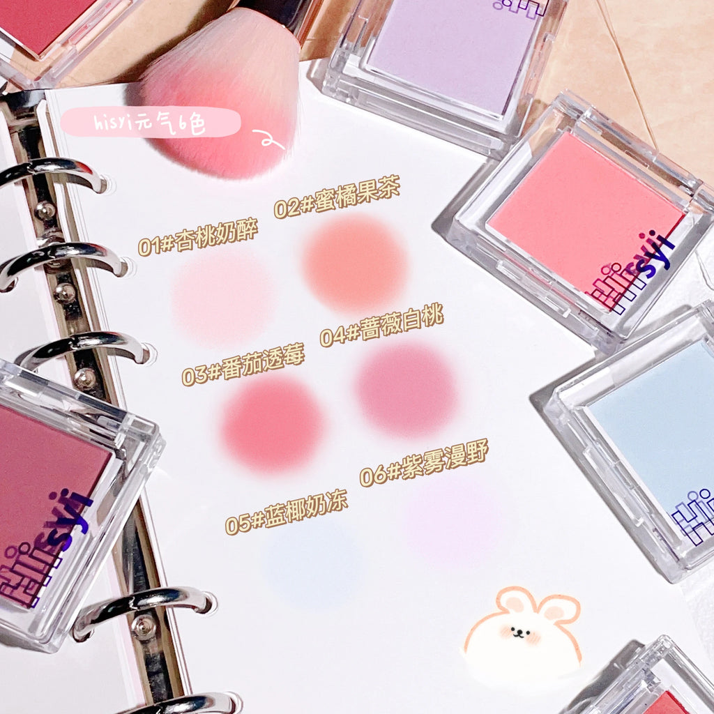 Monochrome blush, brightening matte cosmetics, highlighting, expansion color, youthful and natural makeup - Clikcy