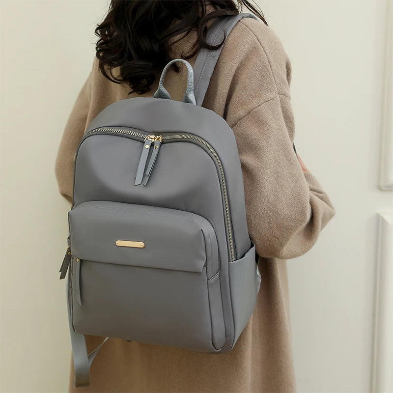 Large Capacity Backpack Woman Waterproof Nylon Back Pack for Women Fashion Ladies Multifunctional Bagpack Outdoor Travel Bag - Clikcy