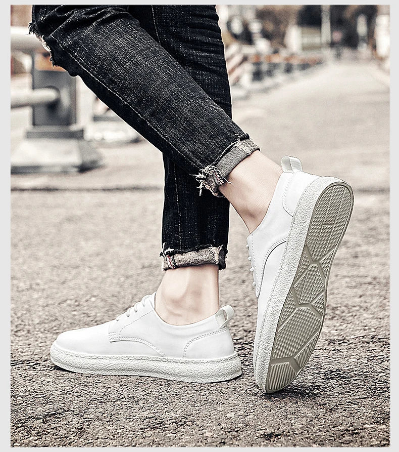 The 2025 New Men's Casual Shoes Feature A Durable and Anti-slip Upper, A Fashionable and Versatile Sole, and Are of High Quality - Clikcy