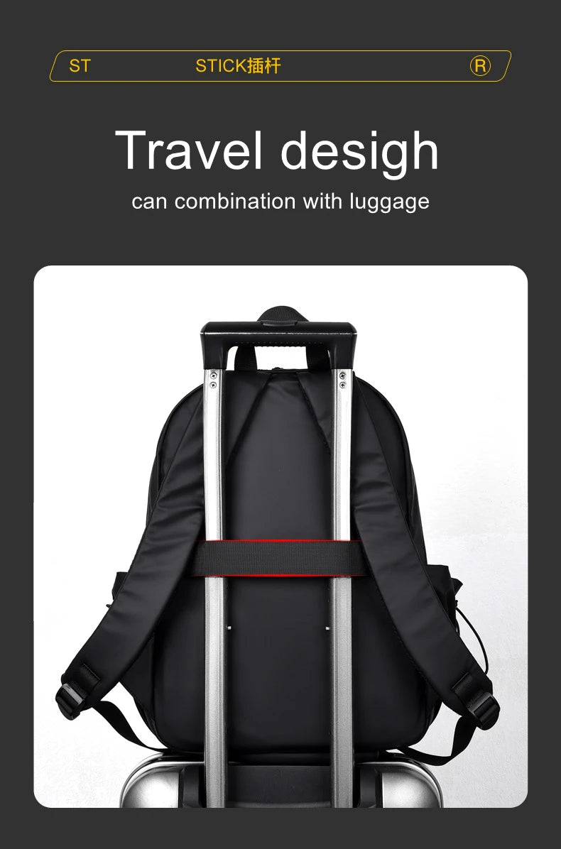 Fashion Backpacks for Men 35L High Capacity Waterproof Travel College Backpack for Men Trendy Women Laptop School Travel Bags - Clikcy