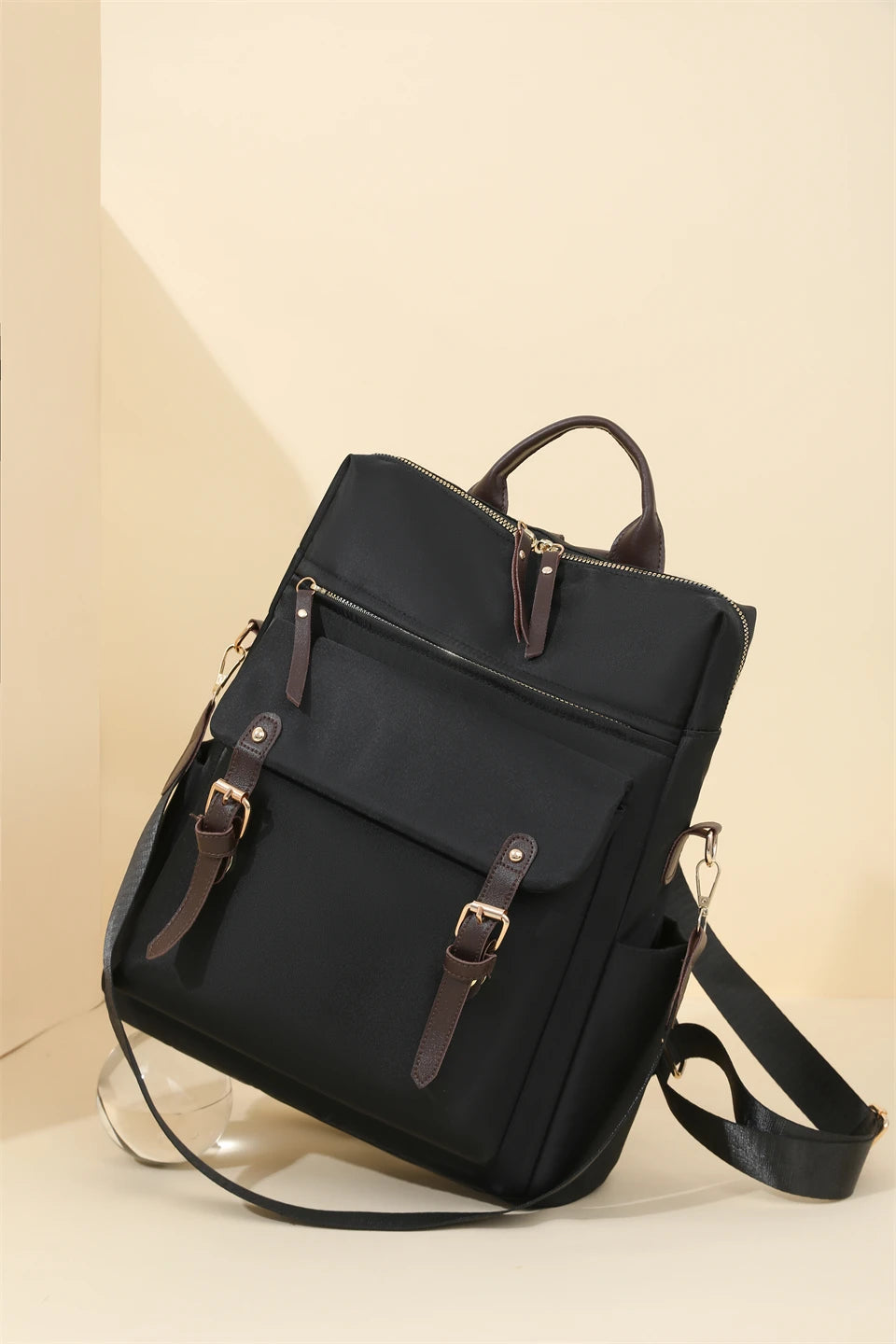 Fashion Rucksack Women Shoulder Bag High Quality Waterproof Nylon Back Pack Purse Large Capacity Backpack for College Students - Clikcy