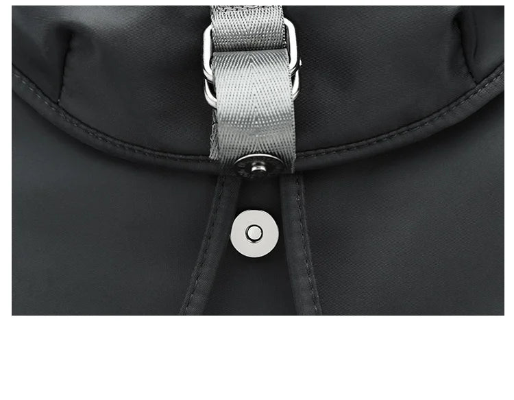 Fashion Men Backpacks Nylon Waterproof USB Charging Bag Casual Travel Korean Stlye Mochila for Travel Vintage School Bag - Clikcy