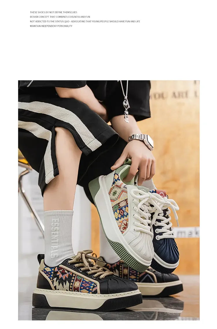 Platform Shoes Original Men's Sneakers Men All Brands Men's Sneakers Promotion Athletic Shoe High Quality Shoes Man Shoes - Clikcy