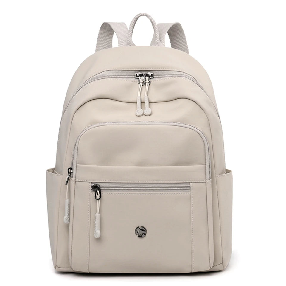 Waterproof Nylon Back Pack Women Multi Pockets Backpacks for Student Daypack Big School Bag Ladies Large Capacity Travel Bag - Clikcy