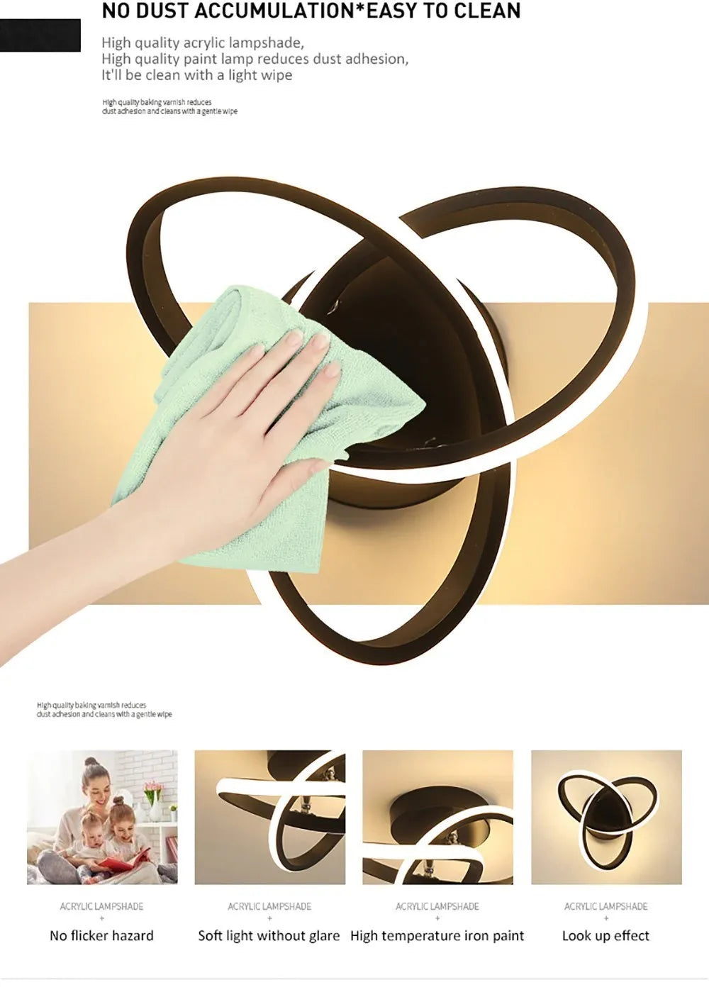 LED Strip Aisle Ceiling Lights Modern Minimalist Living Room Lamps For Balcony Entrance Staircase Home Decor Fixtures Led Luster - Clikcy