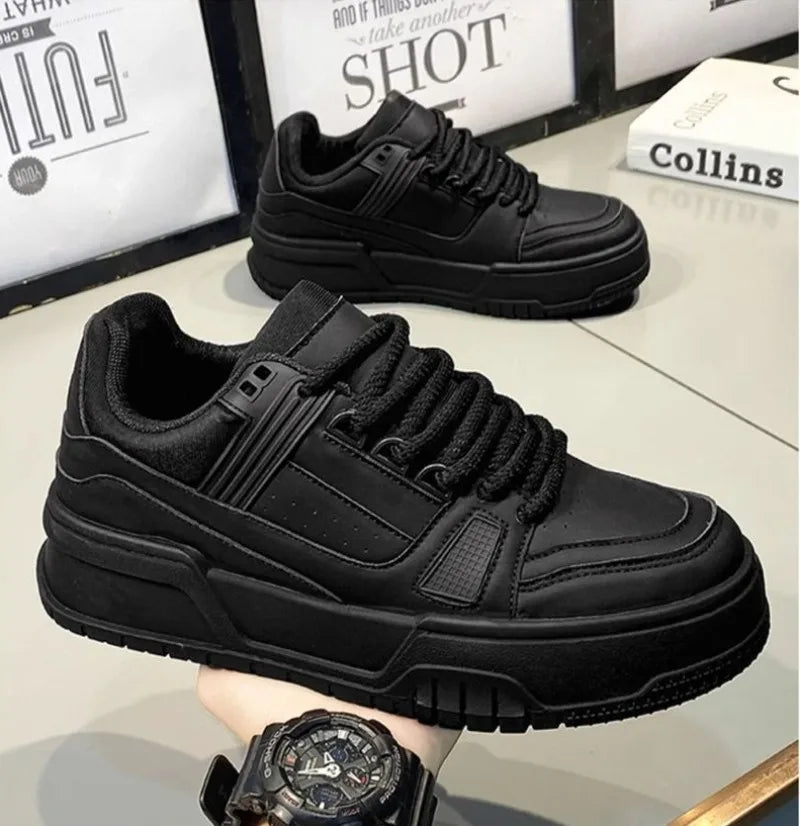 Autumn Youth Men Skateboard Shoes Fashion Versatile Comfortable Platform Casual Sports Shoes Man Vulcanized Shoe Tenis Masculino