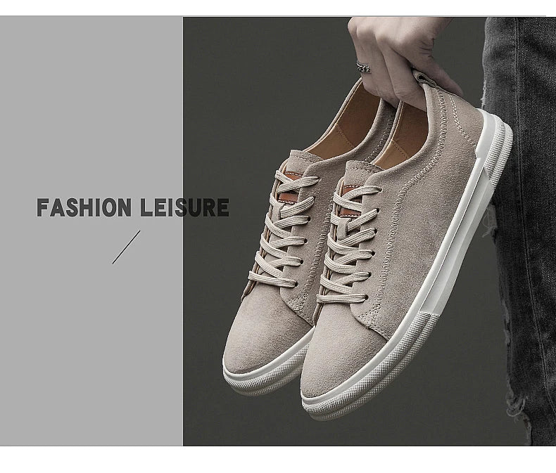 The 2025 New Men's Casual Shoes Feature A Durable and Anti-slip Upper, A Fashionable and Versatile Sole, and Are of High Quality - Clikcy