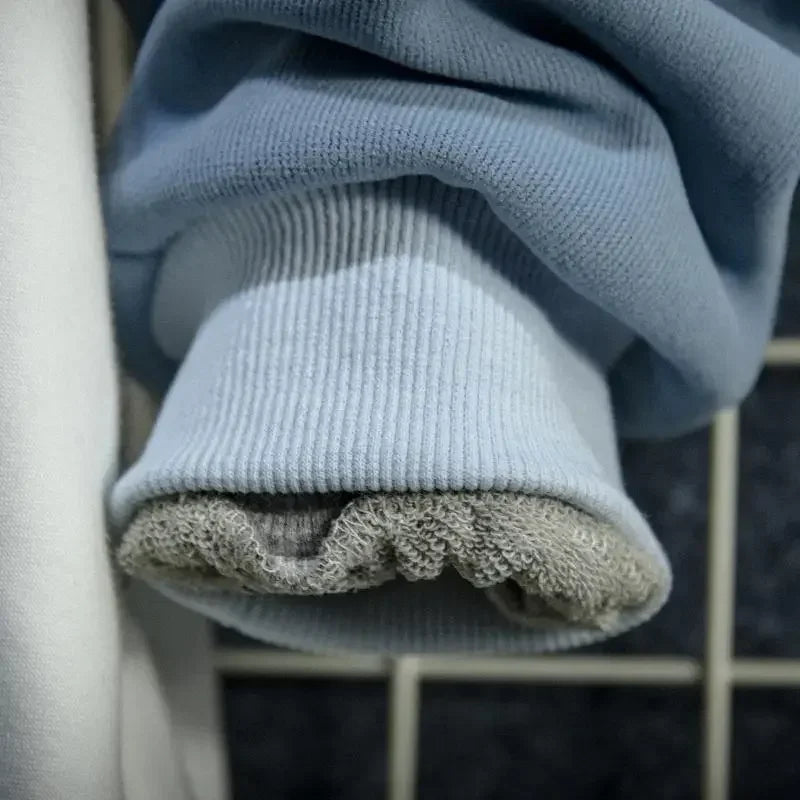 Japanese Style Spring Autumn Men Hoodie Hooded Cute Cat Print Patchwork Teen Hoodies Fashion Anime Harajuku Male Sweatshirt - Clikcy