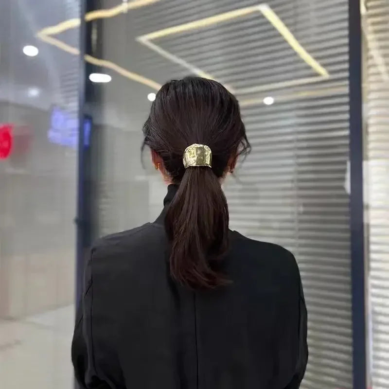 New trendy hair clips Bohemia Design High Grade Concave and Convex Craft Hair Buckle Retro Clip Hair Clip Fashion Metal Headwear - Clikcy