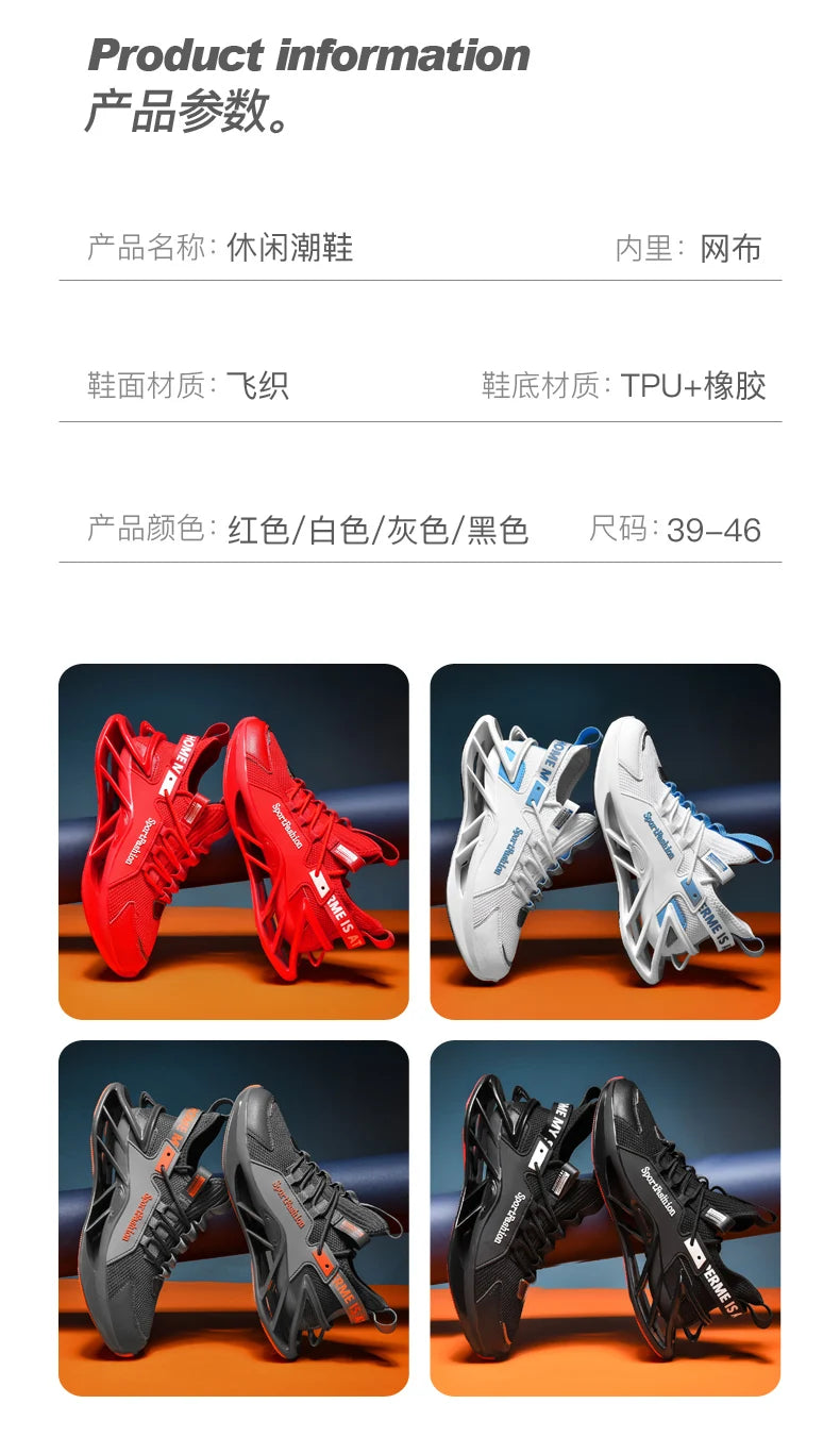 Shoes men Sneakers Male casual Mens Shoes tenis Luxury shoes Trainer Race Breathable Shoes fashion loafers running Shoes for men - Clikcy