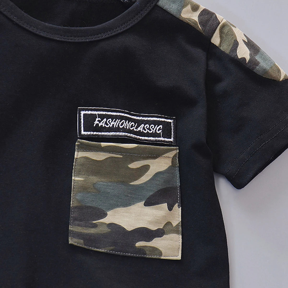 Summer Children Clothes Baby Girls Clothes Sets T-shirt Tops+Short Pants 2Pcs/Suit Toddler Boy Clothes Suit Infant Clothing Sets - Clikcy