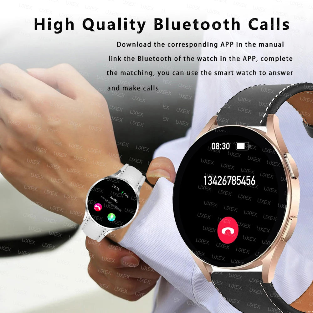 2025 New Business Smartwatch Men 1.32" inch Bluetooth Call Fitness Tracker Smart Wearable Women Wireless Call Watch Android IOS - Clikcy
