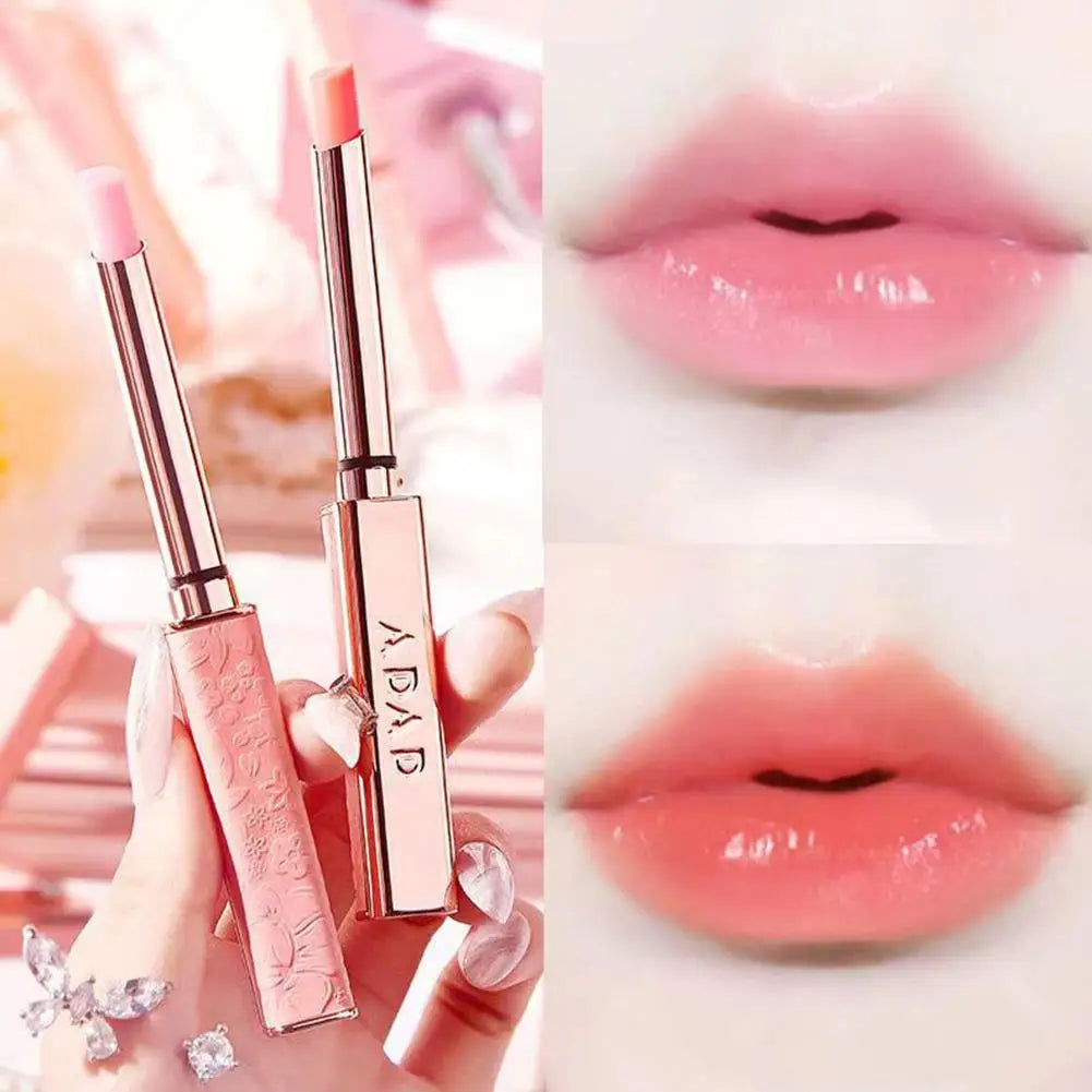 2024 Hot Sale Adad Lip Gloss Natural Daub Smoothly Ultralight Temperature Change Lipstick Lip Balm For Party P7x5 - Clikcy