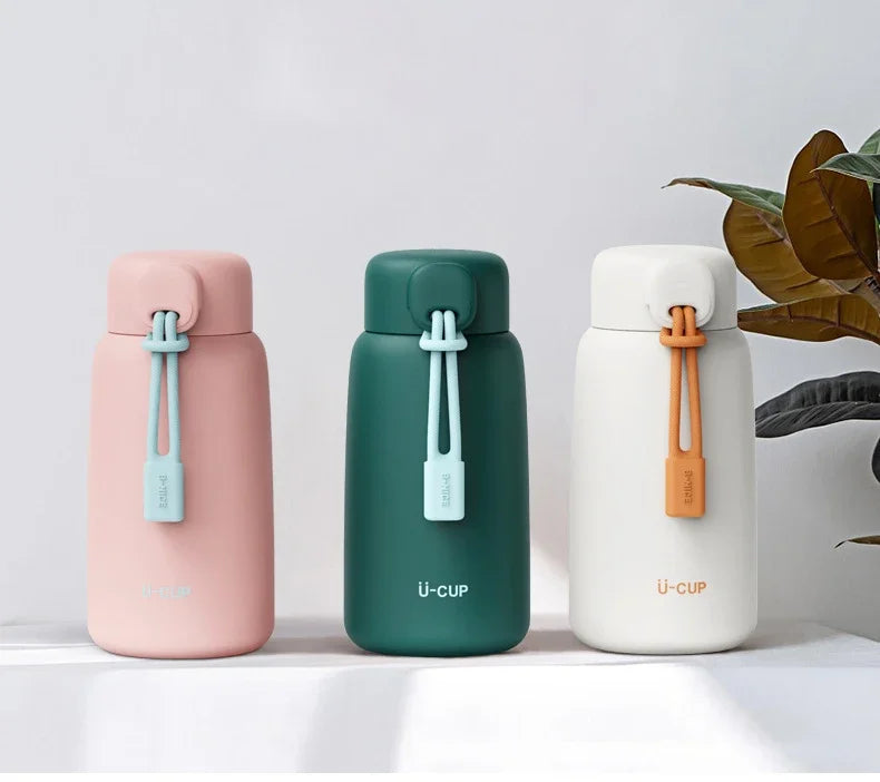 304 stainless steel insulated water bottle, belly coffee cup, portable insulated water bottle, cup, travel cup - Clikcy