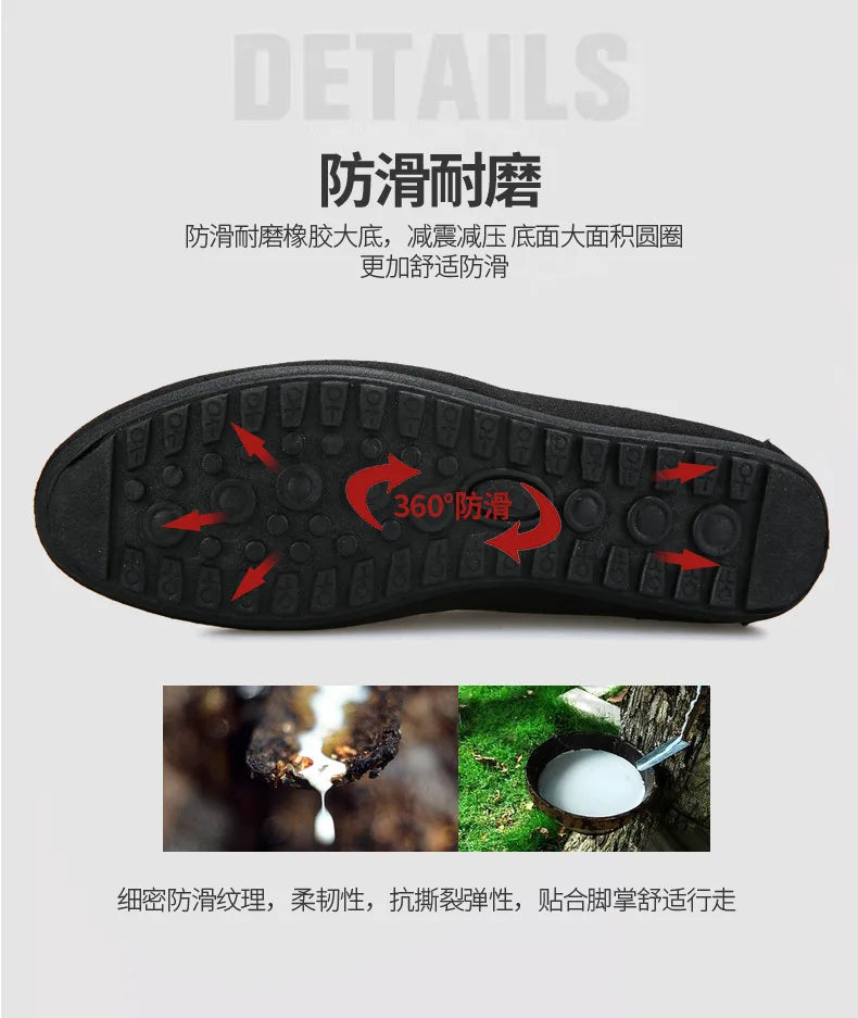 Black Loafers for Men Soft Bottom Casual Shoes Classic Comfort Moccasins Shoes Man Flat Driving Shoes Light Male Walking Sneaker