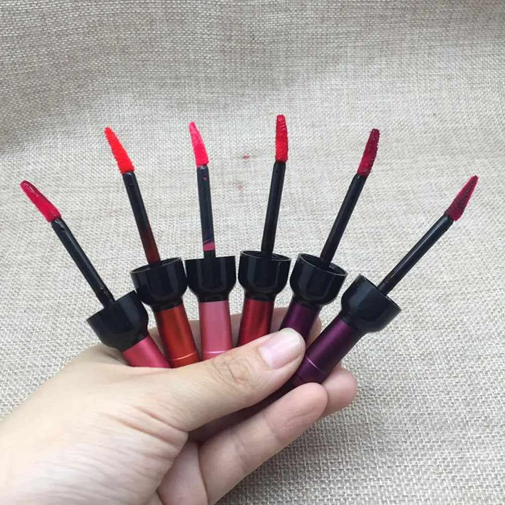 2023 Lipstick Lipgloss Waterproof Long Lasting Lovely Tint Wine Bottle Shape Lip For Women Makeup Gloss Red Sexy Cosmetic - Clikcy