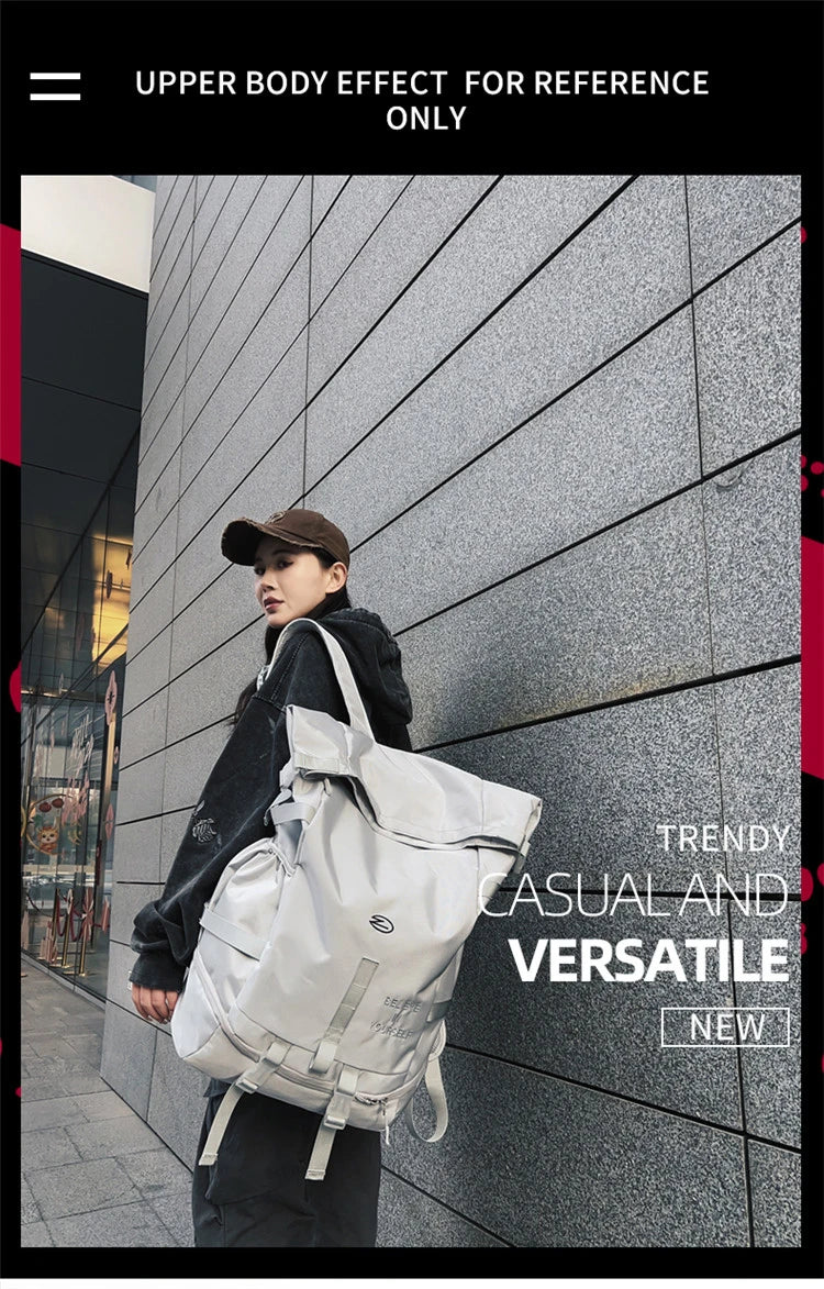 High Street Backpack for Men Women New Streetwear Bags Fashion Backpack Outdoor Leisure Unisex Couple Large Capacity Backpacks - Clikcy