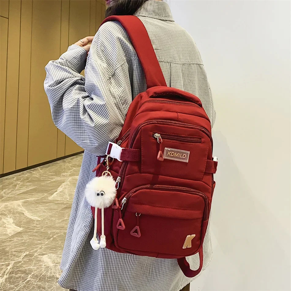 Woman Bags Women Backpack Backpacks Bagpacks Travel Bag Female Back Pack Mens Ita Ladies Women's 2025 Kawaii Multifinonal School - Clikcy