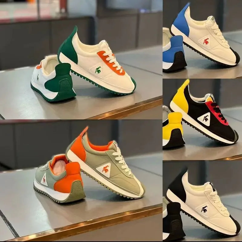 Official-website 2025 Men's Casual Sneakers Summer Comfortable Breathable Lace-up Running Shoes Men's Outdoor Soft-soled Shoes - Clikcy