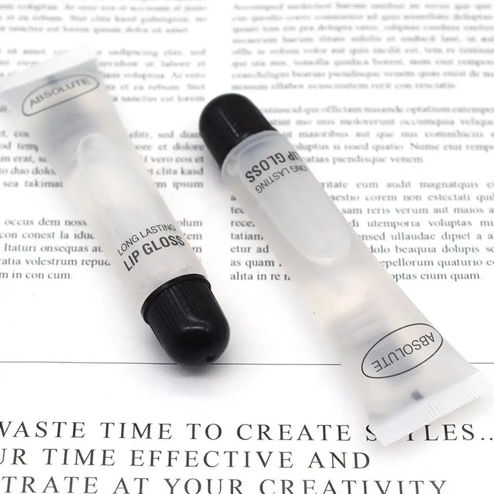 10pcs Big Lips Plumper Moisturizer Plumper Lip Gloss Long Lasting Sexy Big Lips Pump Transparent Waterproof Volume Lip Clear - Clikcy