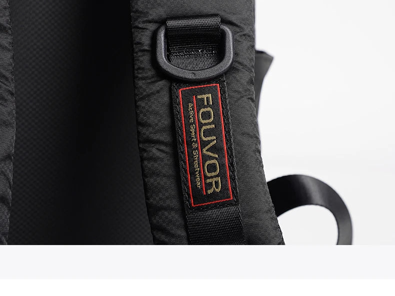 Fouvor Waterproof Women's Backpack Large Capacity Sports Canvas Laptop Backpacks Travel Fashion Nylon Student School Bag 2802-02 - Clikcy