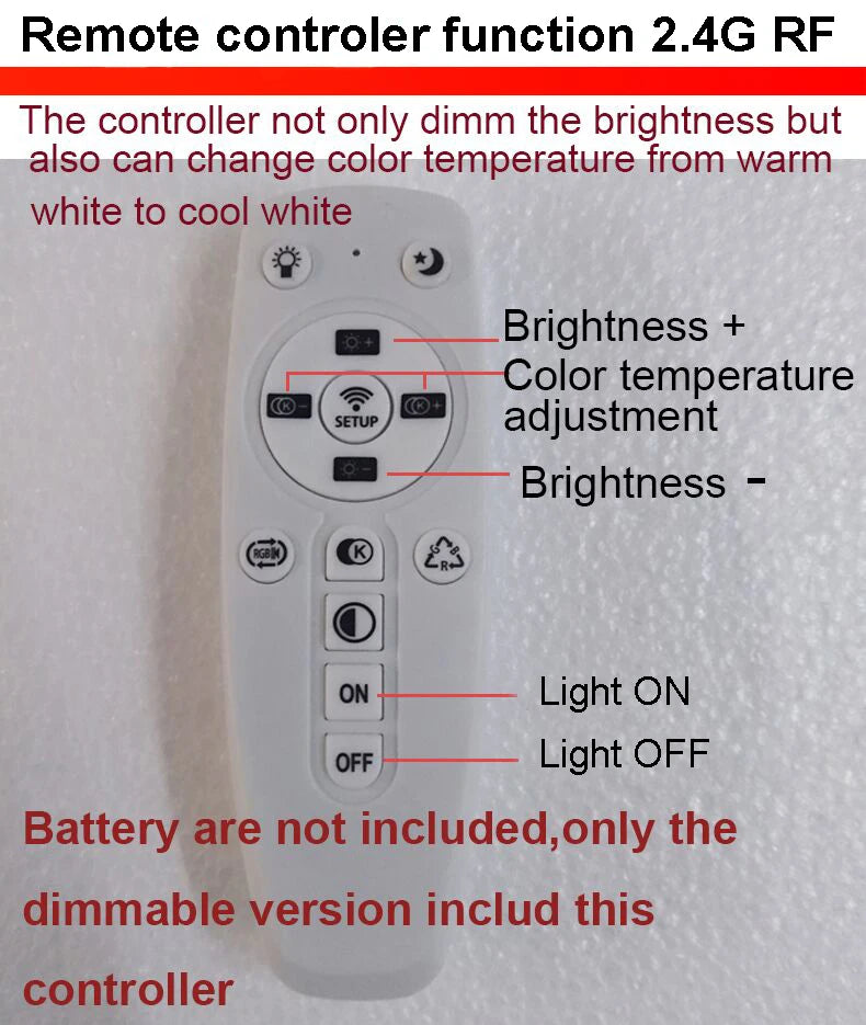 Modern Pendant Lamp Led Rings Circle Ceiling Hanging Chandelier Black Loft Living Dining Room Kitchen Indoor Lighting Fixture - Clikcy