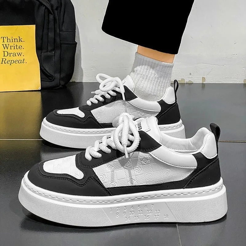 Autumn Youth Men Skateboard Shoes Fashion Versatile Comfortable Platform Casual Sports Shoes Man Vulcanized Shoe Tenis Masculino
