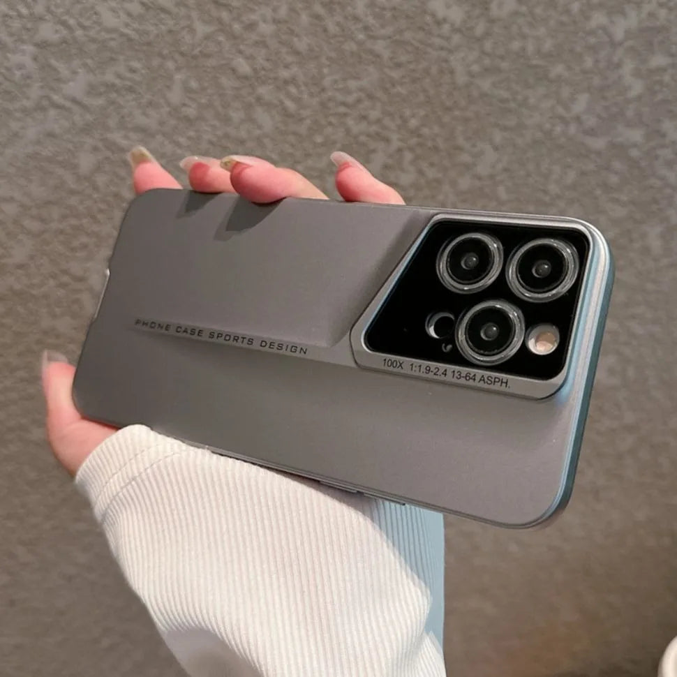 16 ProMax Plus Ultra Thin Matte PC Phone Case for iPhone 15 ProMax 14 15 16 Pro Max 15pro Full Lens Protective Hard Bumper Cover - Clikcy