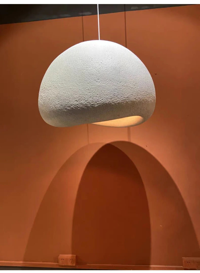 Wabi Sabi Pendant Light Dining Table Japan Hanging Lamp Bedside Nordic Living Room Bedroom Droplight Restaurant Suspended Lights - Clikcy