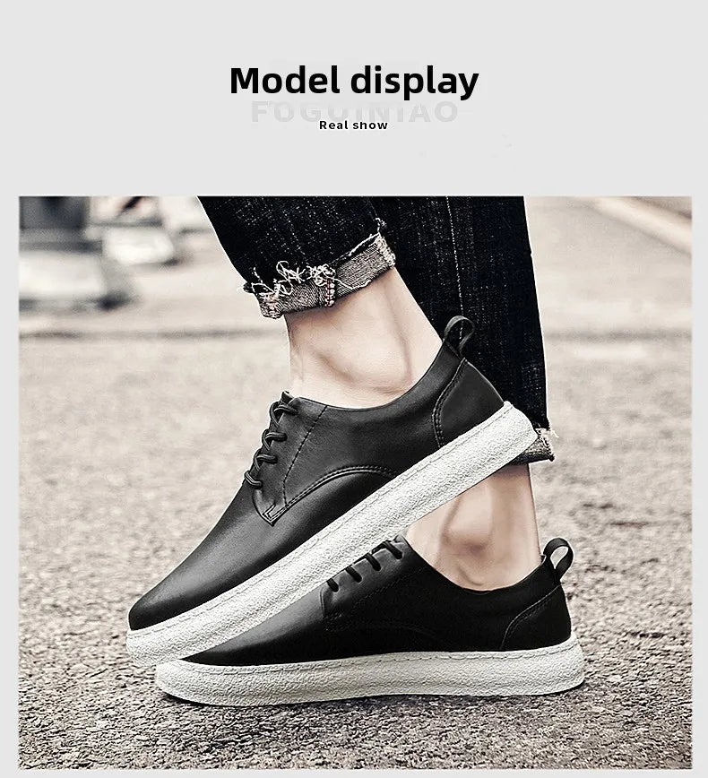 The 2025 New Men's Casual Shoes Feature A Durable and Anti-slip Upper, A Fashionable and Versatile Sole, and Are of High Quality - Clikcy