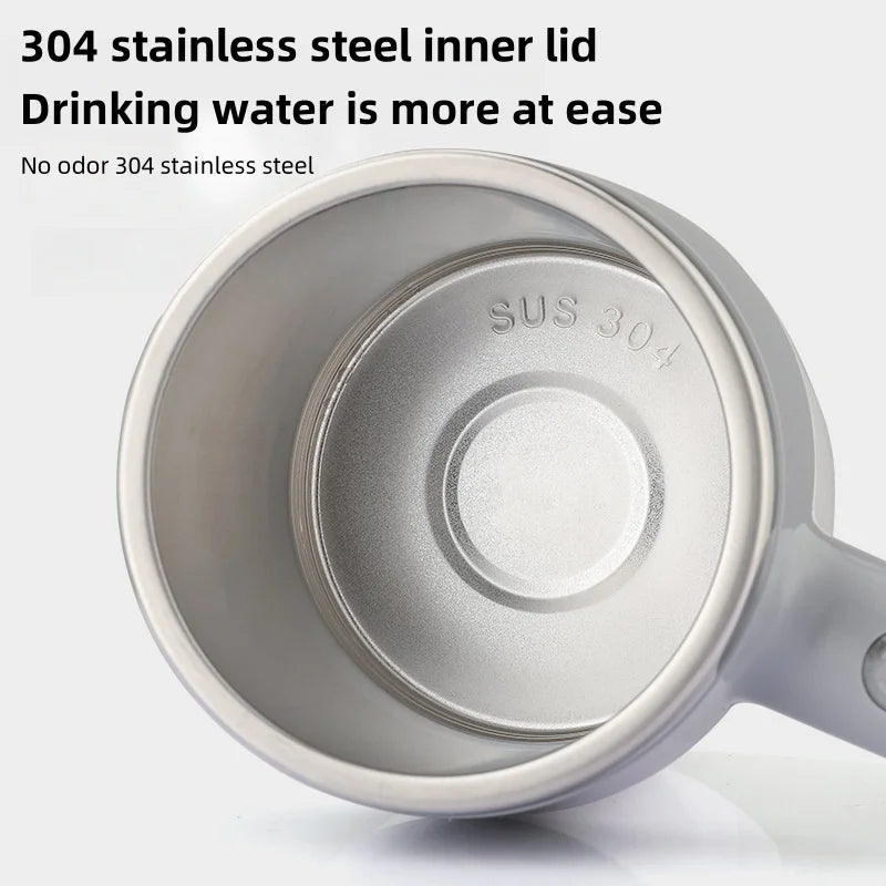Automatic Mixing Cup 304 Stainless Steel Coffee Milk Self Stirring Magnetic Mug Portable Electric Blender Rechargeable Water Cup