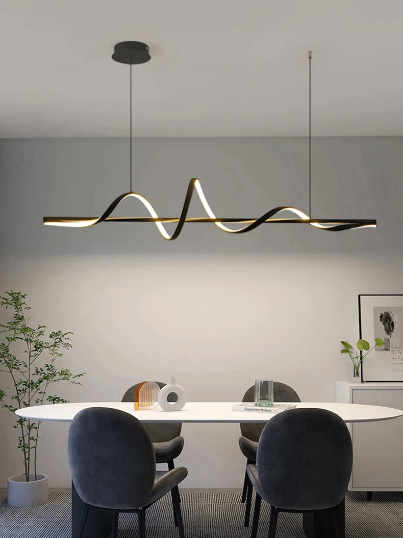 Modern LED Pendant Lights Dining Table Ceiling Chandelier Home Decoration Living Room Hanging Lamps Kitchen Bar Lusters Fixtures - Clikcy