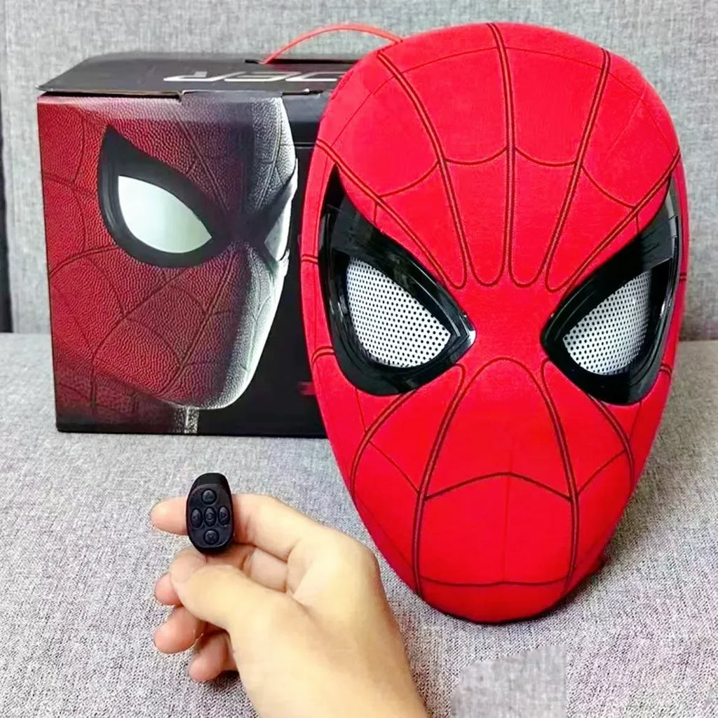 Adult Spiderman Mask Superhero Spider-Man Kids Spiderman Mask Child Funny Adult Spider-Man Mask Anime Halloween Cosplay Costume - Clikcy